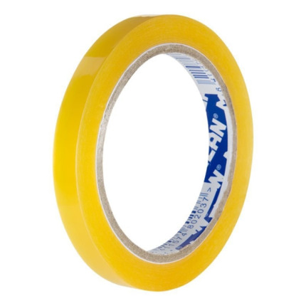 Milan Cinta Adhesiva Transparente - Medidas 12mm x 66m - Color Amarillo Transparente