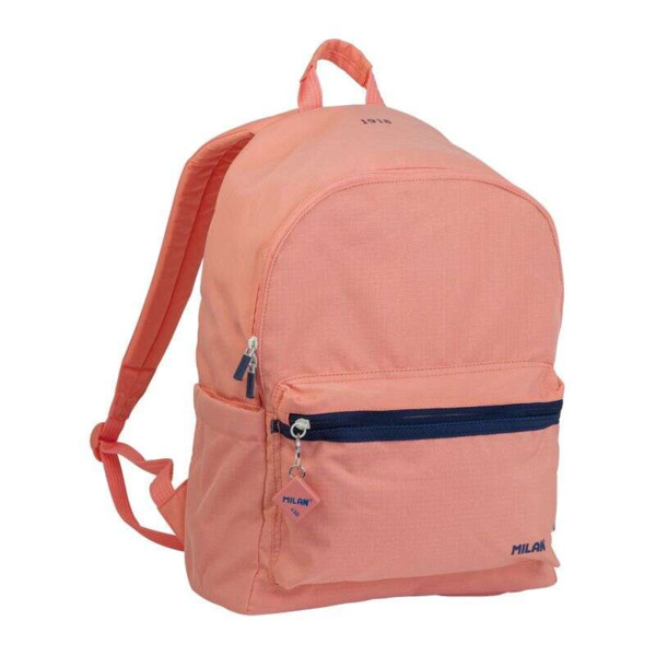 Milan Serie 1918 Mochila Urbana 22L - Bolsillo Delantero + 2 Bolsillos Laterales - Asas Regulables y Acolchadas - TamaÃ±o 41x30x