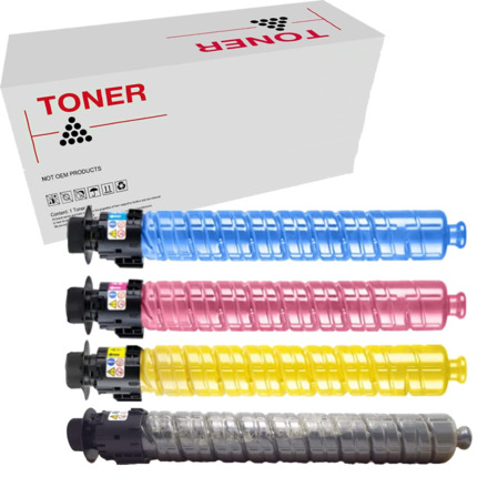 MP-C2503 / MP-C2003 / MP-C2004 / MP-C2504 pack 4 cartuchos de toner compatible con Ricoh Aficio 841925 / 841918, 841926 / 841919, 841927 / 841920, 841928 / 841921