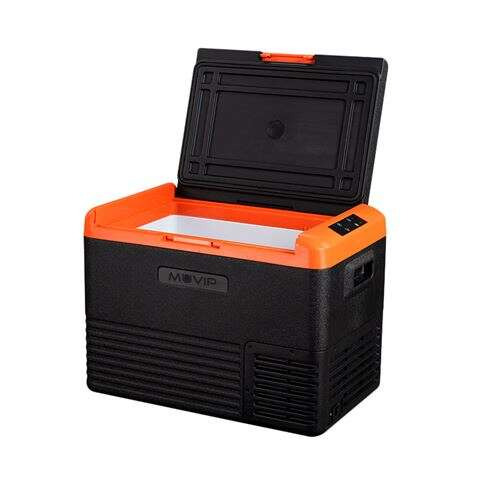 Muvip Nevera de Compresor Portatil 50L - Proteccion Bateria Vehiculo - Temperatura -20º/+20º - Conexion 12/24/220V - Consumo 7