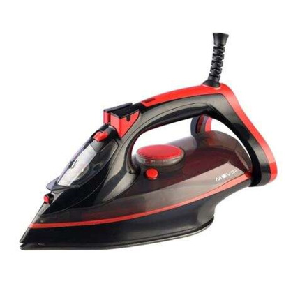 Muvip Plancha para Ropa con Vapor 2400W - Suela de Ceramica - Deposito de 260ml - Control de Temperatura - Antigoteo - Vapor Regulable