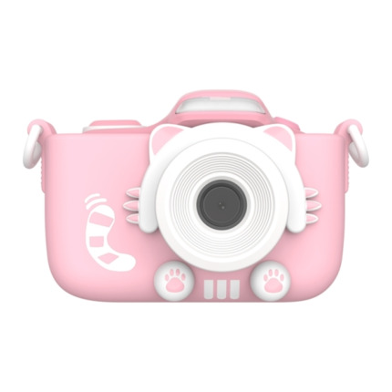 MyFirst Camera 3 Camara Digital Infantil - 16MP - Lente Macro - Portatil - Flash - Videos y Fotos en HD - Color Rosa