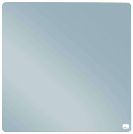 Nobo Mini Pizarra Magnetica Tile 360Mmx360mm - sin Marco - Baldosas de Borrado en Seco - Gris