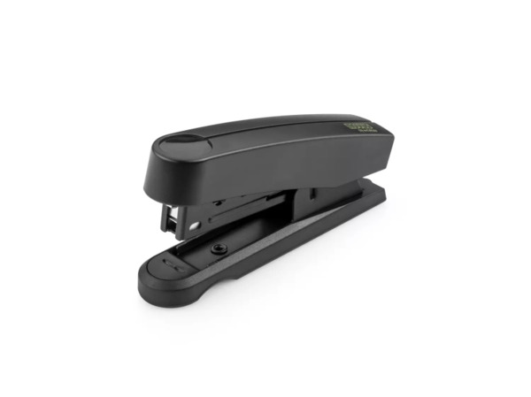Novus Harmony B10 re+new Grapadora de Sobremesa - Fabricada con 95% de Plastico Reciclado - Hasta 15 Hojas - Grapado Cerrado y C