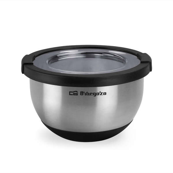 Orbegozo BOL de Acero Inoxidable BOA 1500 - Serie BOA - Duradero y Seguro - Capacidad 1.5L - Base Antideslizante - Libre de BPA