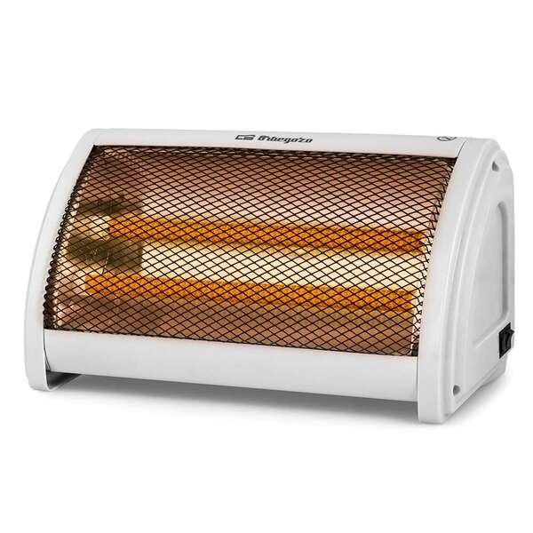 Orbegozo BP 3200 Estufa Ceramica Calor Instantaneo - Potencia 1000W - Dos Niveles de Calor - Asa de Transporte - Seguridad Antiv