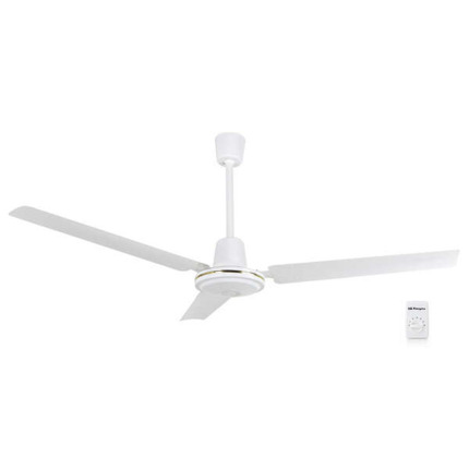 Orbegozo CF 86140 Ventilador de Techo Elegante y Funcional - Interruptor de Pared - 5 Velocidades - Potencia 70W - 140cm de Diametro - Blanco