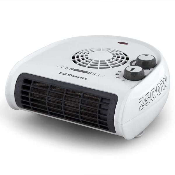 Orbegozo FH 5030 Calefactor Confort Calor Instantaneo - Termostato Regulable - Funcion Ventilador - 2500W - Seguridad Garantizad