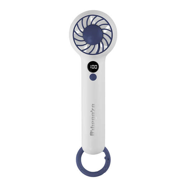 Orbegozo HF 2200 Ventilador de Mano Portatil - Ventilacion Ajustable - Display Digital - Carga USB-C - Bateria de Litio de Larga