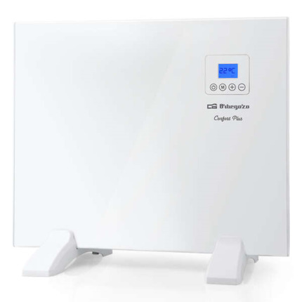 Orbegozo REH 500 a Panel Radiante - DiseÃ±o Slim en Blanco - Mando a Distancia - Programacion Diaria y Semanal - Proteccion contra Sobrecalentamiento - Potencia 500W