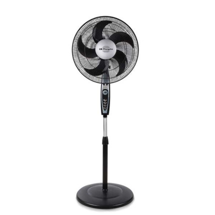 Orbegozo SF 0149 Ventilador de Pie Clasico - Potente y Economico - 3 Velocidades - Funcion Oscilante - Altura Regulable - DiseÃ±o Cromado