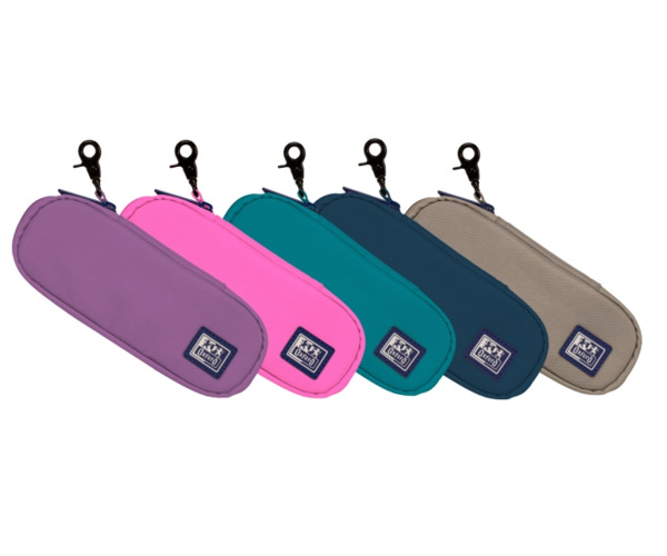 Oxford B-Hook Estuche Semirrigido Portatodo - 1 Compartimento - Gancho para Colgar - Bolsillo Interior de Rejilla - Fabricado en