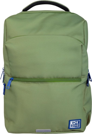 Oxford B-Ready Mochila 28L - Tamaño 42x30x15cm - Bolsillo acolchado - Asa Superior - Poliester Reciclado RPET - Color Verde