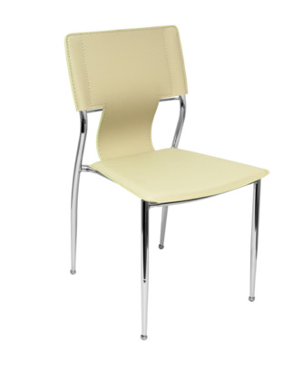 Pack 4 Silla de oficinas Reolid crema