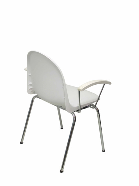 Pack 4 sillas Ves plástico blanco (7)