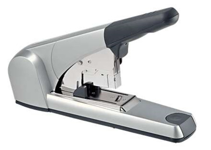 Petrus 1500 Grapadora de Gruesos - Hasta 120 Hojas - Grapado Plano - Para Grapas 23/15XL - Color Gris