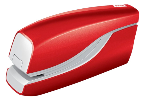 Petrus WOW E-310 Contactless Grapadora Electrica - Hasta 10 Hojas - Grapado Cerrado - Utiliza Grapas Petrus NÂº10 - Color Rojo M