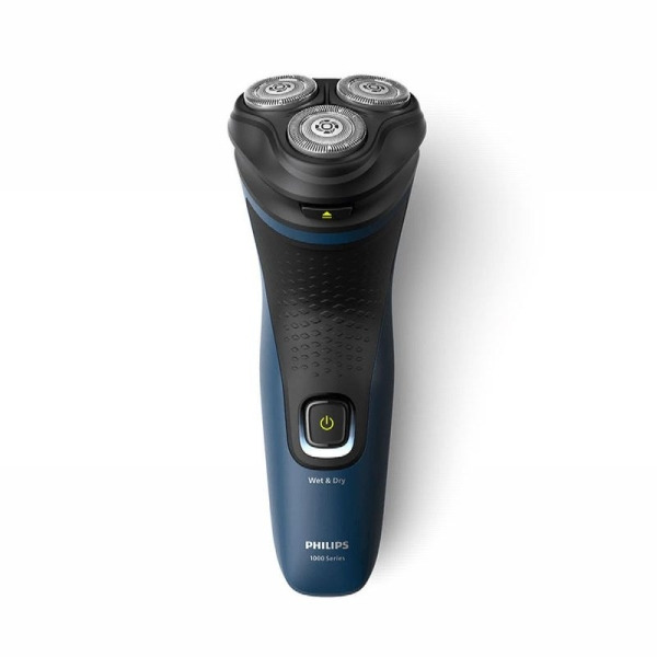 Philips S1151/00 Afeitadora Electrica Series 1000 Wet & Dry - 3 Cabezales Flexibles 3D - Afeitadora 100% Lavable IPX7 - Uso Inal