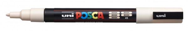 Posca PC-3M Marcador de Pintura - Punta de Poliester Conica 0.9-1.3mm - Tinta Base al Agua - Resistente a la Luz - No Permanente