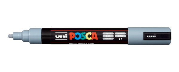 Posca PC-5M Marcador de Pintura - Punta de Poliester 1.8-2.5mm - Tinta Base al Agua - Resistente a la Luz - No Permanente - Colo