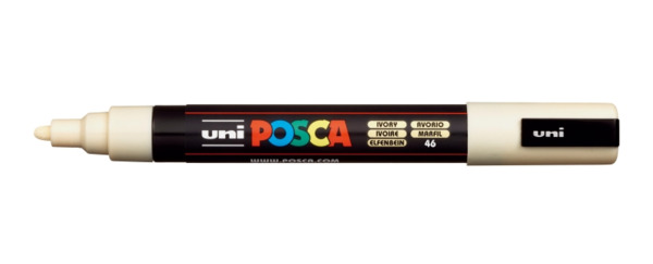 Posca PC-5M Marcador de Pintura - Punta de Poliester 1.8-2.5mm - Tinta Base al Agua - Resistente a la Luz - No Permanente - Colo