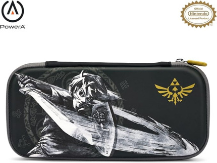 PowerA Estuche Slim para  Nintendo Switch Modelo Oled, Nintendo Switch y Nintendo Switch Lite - Battle-Ready Link