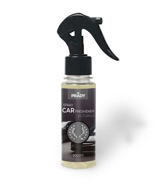 Prady Ambientador Coche Victorious - Frasco de 100 ml - Spray Pulverizador