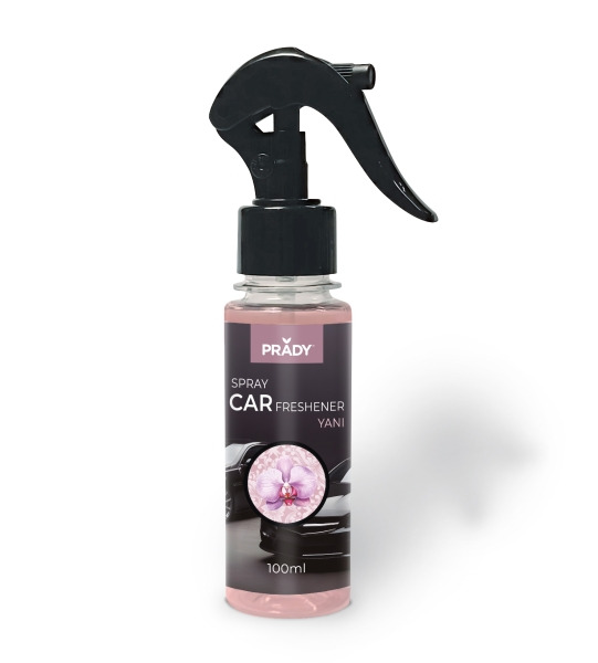Prady Ambientador Coche Yani - Frasco de 100 ml - Spray Pulverizador