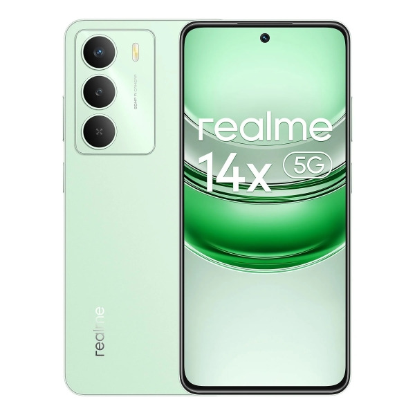 Realme 14x 5G Smartphone Pantalla 6,67" - 8+10GB RAM - 256GB - 120Hz - Camara 50MP - Color Verde