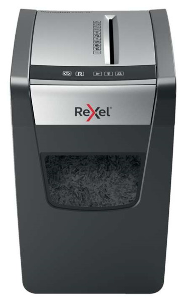 Rexel Momentum X410-SL Slimline Destructora de Papel Manual Corte Confeti - Nivel de Seguridad P-4 - Destruye hasta 10 Hojas - C