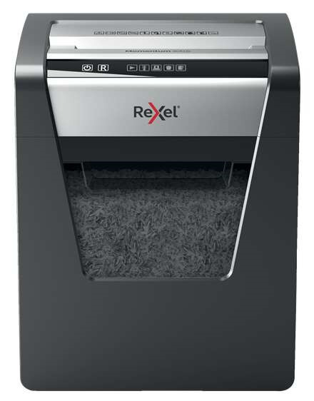 Rexel Momentum X415 Destructora de Papel Manual Corte en Confeti P-4 - Destruye hasta 15 Hojas a la Vez - Capacidad de la Papele