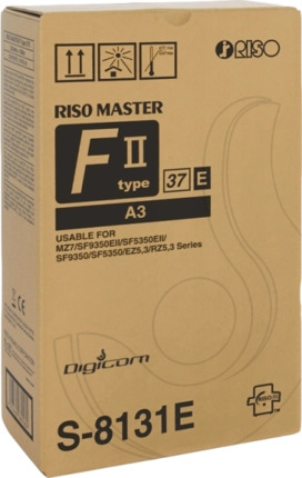 Riso S8131E Rollo de Transferencia Termica Original Maestro A3, Z-Tipo 37, PU=2