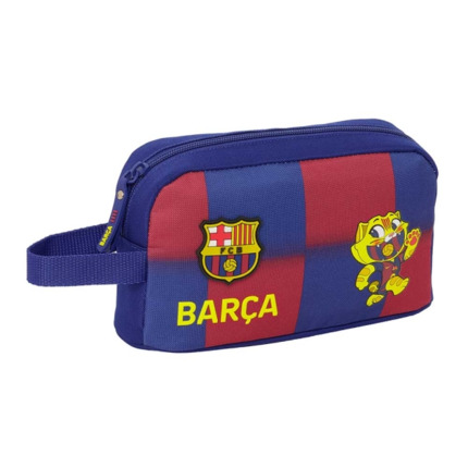 Safta F.C.Barcelona Bolsa Isotermica Porta Alimentos de 1.7L - Asa de Mano - Cierre de Cremallera - 21.5x12x6.5cm - Color Rojo y Azul
