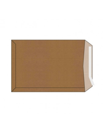 Sam Pack de 1000 Sobres de Papel Kraft 70grs - Medidas 120x170mm - Autoadhesivo con Tira de Silicona - Color Marron