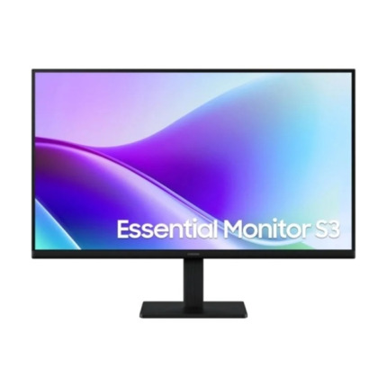Samsung Essential S3 Monitor 27" IPS FullHD 120Hz - Respuesta 5ms - HDMI - VESA  100x100mm - Color Negro