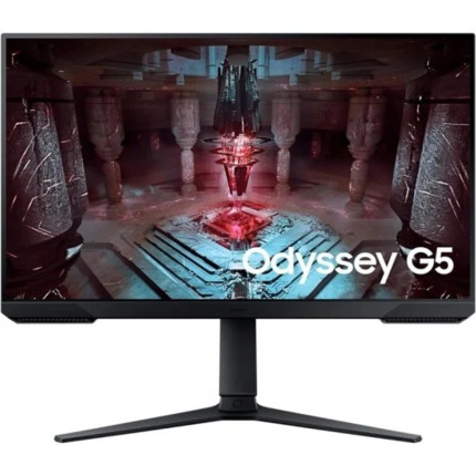 Samsung Odyssey G5 Monitor 27" LED VA QHD 165Hz FreeSync Premium - Respuesta 1ms - Ajustable en Altura, Giratorio e Inclinable - Angulo de Vision 178Âº - HDMI, DisplayPort - VESA 100x100mm