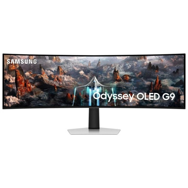 Samsung Odyssey G9 Monitor Curvo 49" OLED Dual QHD 240Hz FreeSync Premium Pro - Respuesta 0.03ms - 32:9 - USB, HDMI, DisplayPor