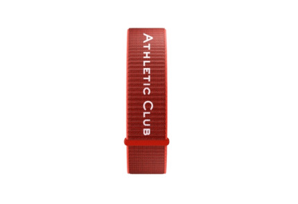 Savefamily Correa de Tela para Savewatch Plus Edicion Athletic Club - Color Rojo