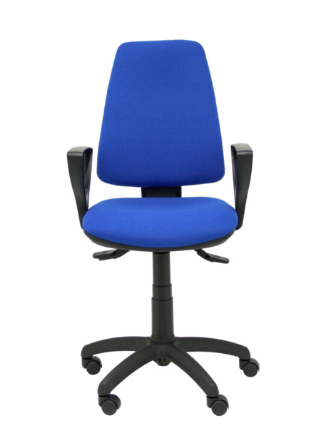 Silla de oficina Elche S bali color azul brazos regulables (2)