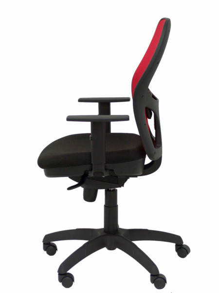 Silla de oficina Jorquera malla roja asiento bali negro (4)