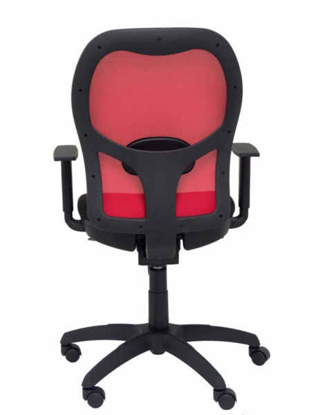 Silla de oficina Jorquera malla roja asiento bali negro (6)