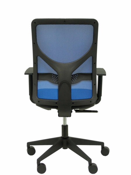 Silla de oficina Motilla malla azul asiento bali negro brazo regulable (6)