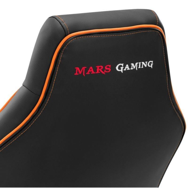 Silla Gaming Mars Gaming MGCX ONE/ Naranja y Negra (2)