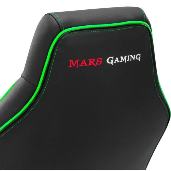 Silla Gaming Mars Gaming MGCX ONE/ Verde y Negra (2)