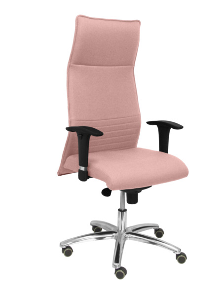 Sillón de oficina Albacete XL bali rosa pálido hasta 160kg (1)