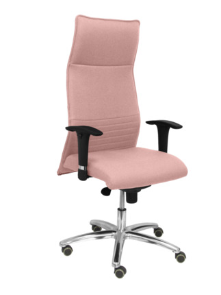 Sillón de oficina Albacete XL bali rosa pálido hasta 160kg