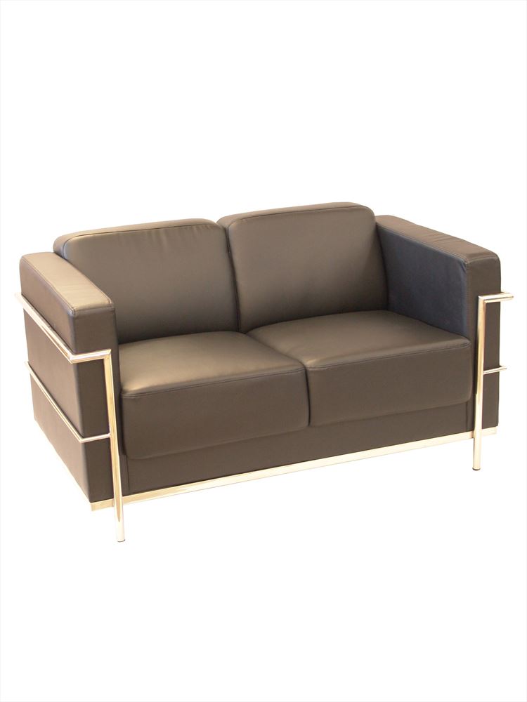 Sofá de Oficina Tarazona 2.0 similpiel negro