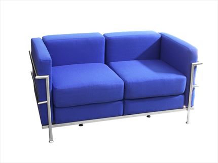 Sofá de Oficina Tarazona bali azul