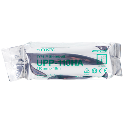 Sony UPP-110HA Thermopapier papel medico original