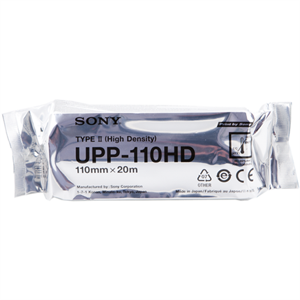 Sony UPP-110HD Thermopapier papel medico original